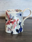 Anthropologie Wildflower Study Mug By Jen Garrido Abstract Florals 4.25". Fixed Price $35.00.