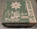 Vintage Hazelware Lyric Avocado Green Glass Piece Chip Dip Set A3352. Fixed Price $18.00.