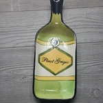 Trisa Stoneware Spoon Rest Wine Pinot Grigio Stove Counter Decor. Fixed Price $6.00.