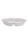Juliska Berry And Thread Whitewash Ceramic Divided Bowl - Nib, New. Fixed Price $85.00.