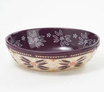 Temp-tations Qt Oval Bowl, Old World Eggplant, Basketweave H218495. Fixed Price $34.95.
