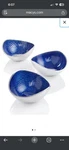 Simply Designz Modern Green Organic Serveware 3 Nut Bowls. Fixed Price $49.95.