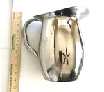 Hammered 6 & 10-INCH Stainless Steel Wave Serving Bowl/copper Cup Dish. Fixed Price $27.00.