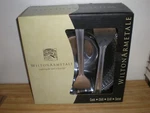 Wilton Armetale Pearls & Flute 3PC Salad Bowl Fork Spoon Serving Set 272106. Fixed Price $49.95.
