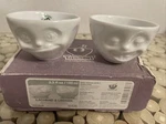 2 Tassen Fiftyeight 100ML 3OZ Bowls Lachend & Lecker Laughing/tasty. Fixed Price $24.95.