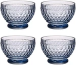 Villeroy & Boch Set Of 4 Boston Coloured Dessert Bowls Blue New In Box. Fixed Price $49.99.