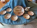 Asian 8 Pc Ceramic Hand Painted Decorative Bowl Set. Fixed Price $35.00.