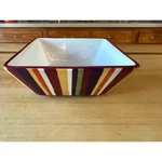 Simple Additions Pampered Chef Large Square Bowl 7". Fixed Price $25.00.