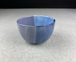 Tabletops Unlimited Quadrettini Blue Hand Painted Ceramic 6 Bowl Color Block. Fixed Price $12.00.