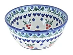 Blue Rose Polish Pottery Frosty Duo Large Bowl. Fixed Price $78.50.