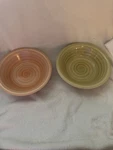 Citrus Grove Swirl Pasta Cereal Soup Serving Bowls Set Of Two 8.5. Fixed Price $22.50.