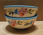 The Pioneer Woman Blooming Bouquet Mini Dip Dish Condiment Prep Bowl Set Of 2. Fixed Price $14.00.