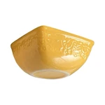 Temptations Ceramic Square Bowl Yellow 5.5 X3 Excellent Used Condition. Fixed Price $18.00.