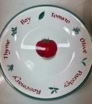 Crate & Barrel Pomodori Pasta Bowl 9.5 Portugal-over And Back Discontinued. Fixed Price $28.50.