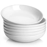 Yhy Pasta Bowls, Salad White Soup Large Oz,. Fixed Price $71.23.