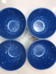 Zak Designs Blue Confetti Melamine Bowl 7 Diameter. Fixed Price $90.00.