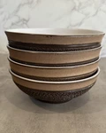 4 Denby Cotswold Acorn Vintage English Stoneware Coupe Cereal Bowls 6 3/8. Fixed Price $65.00.