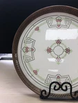 Art Deco Gerbruder Mehner Porcelain Nuremberg Tray Metal 1808. Fixed Price $29.99.