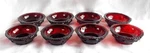 Vintage Avon Ruby Red 1876 Cape Cod Dessert Bowls Set Of. Fixed Price $35.00.