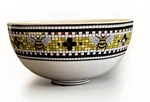 Anthropologie Garden Tile Bee Cereal Soup Bowl 6.5 X3 New In Box. Fixed Price $34.00.