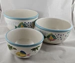 Studio Nova Barrier Reef Mixing Nesting Bowls Vintage Set Of 3. Fixed Price $84.99.