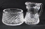 Waterford Crystal Alana Set Of Open Sugar Bowl And Creamer. Fixed Price $92.88.