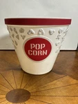 Hutzler Popcorn Bucket, Red Large,. Fixed Price $7.00.