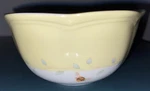 Lenox Butterfly Meadow Yellow Band Dessert Bowl Ice Cream 3/4. Fixed Price $8.00.