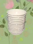 Carlisle Dayton Melamine Nut Candy Fruit Bowl 10 Oz Bavarian Cream Set Of 12 New. Fixed Price $29.99.