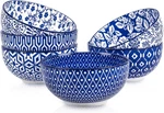 Selamica Ceramic Cereal Bowls Set Of 6, 24 Oz Deep Soup For Kitchen, 5.9. Fixed Price $58.99.