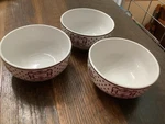 Trisha Chocolate Stonewear Bowl Cereal Soup 5 3/4X Set Of Preowned. Fixed Price $25.00.