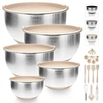 Premium Mixing Bowls With Airtight Lids Set, 22PCS Thicker Stainless Steel Mi.... Fixed Price $46.79.