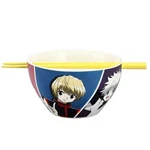 Hunter X - Characters Ramen Bowl With Chopsticks (ceramic, 20 Oz.) Biow. Fixed Price $37.48.