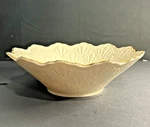 Lenox Jacquard 9.75 Bowl Fluted Gold Trim Serving. Fixed Price $19.99.