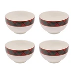 Christmas Tree 6-INCH Rice Bowl, Set Of 4 Round Bowls For Soup, Stews, Frozen. Fixed Price $43.48.