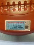 Vintage Football Chip 'n' Dip Bowl Party Tray The Ullman Company (lot Of 3). Fixed Price $49.99.