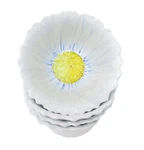 Spring Gatherings Melamine Bowls Set Of Flower Shaped 4" Dip Dessert Condiment. Fixed Price $20.00.