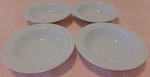 4 Mikasa Classic Flair White Dessert, Fruit, Cereal, Sauce Bowls 7.25" Euc!. Fixed Price $51.50.