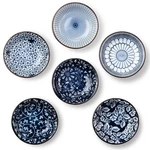 Eisinly Dipping Bowls, Soy Sauce Dish Ceramic, 3 Oz 4 Inches, Multicolor. Fixed Price $24.17.