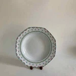 Christopher Stuart "bali Hai" Pattern Large Rim Soup Bowls - Set Of 4. Fixed Price $33.60.