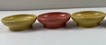 Gessner 0355 Melamine Oz. Salsa Dip Snack Dish (2) Yellow (1) Orange Usa. Fixed Price $9.95.