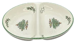 Spode Christmas Tree Oval Divided Server Dish Oven To Table England. Fixed Price $19.50.