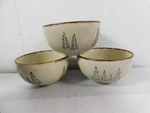 Park Designs Rustic Retreat Evergreen Trees Cereal Bowls Set Of 3. Fixed Price $23.99.