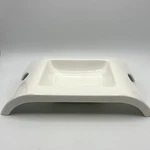 Palm Restaurant Super White Porcelain Square Bowl Fashion Bridge 11.25 Unique. Fixed Price $20.00.