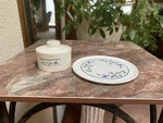Tootsie Toy Flower Play Dishes Replacement Sugar 1BOWL W/ Lid + Plate - Vintage. Fixed Price $5.00.