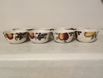 8 Cereal Bowls 6.25 In. Better Homes & Garden Bella Fruit Pattern. Fixed Price $60.00.