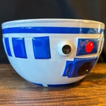 Star Wars R2-D2 Ceramic Bowl Thinkgeek Disney Lucasfilm Droid Popcorn Snack. Fixed Price $24.99.