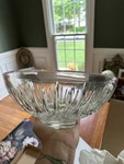 Reed & Barton Soho Full Lead Crystal Bowl 10" Cut Glass Slovenia Mpn 2989-0753. Fixed Price $45.00.