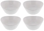 Over And Back 4-PIECE What Dish Porcelain Serving Bowls With Diamond Pattern. Fixed Price $69.99.