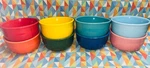 New Rainbow Bright Color Set Fiestaware Gusto Bowls 28 Oz Free Ship!. Fixed Price $119.99.